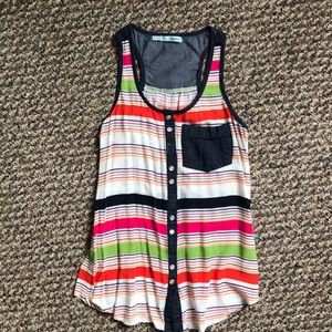 Maurice’s Multi-Colored Button Up Tank